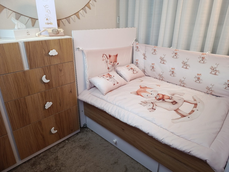 روتختی نوزادی طرح اسب چوبی