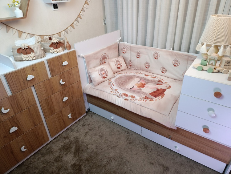 روتختی نوزادی طرح پرنسس و پاییز