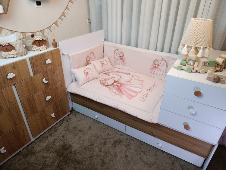 روتختی نوزادی طرح پرنسس و یونی کورن