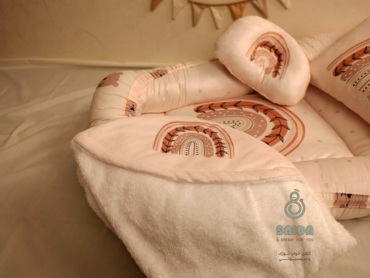 تشک گارد دار( غلط گیر ) طرح رنگین کمان