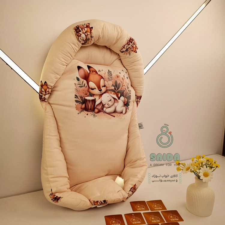 آغوشی (قنداق سوئیسی) طرح خرگوش
